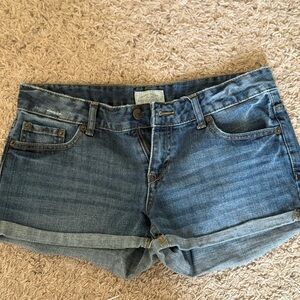 Y2k denim shorts